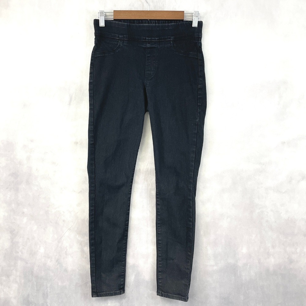 Old Navy Super Skinny Mid Rise Jeans Womens 2 Pull On Stretch Minimal Indie Edgy